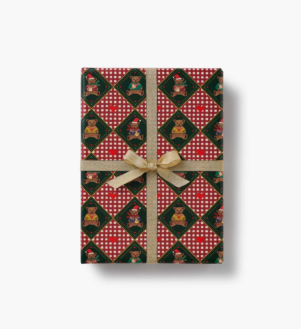 Alpine Holiday Set of 3 Wrapping Rolls