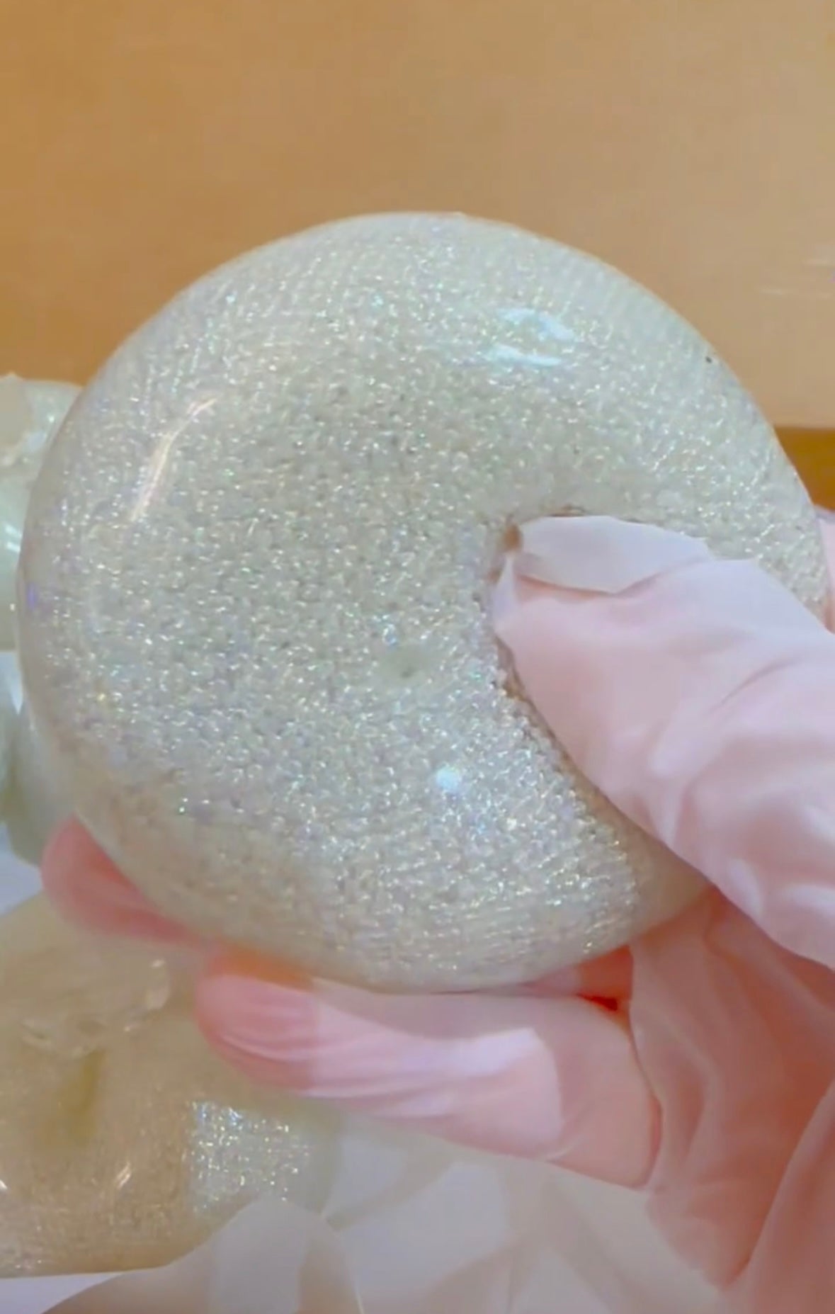 Handmade Beads Filling Stress Balls