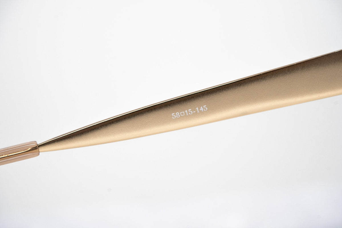 Agent Provocateur Eyeglasses Oval Brown and Gold