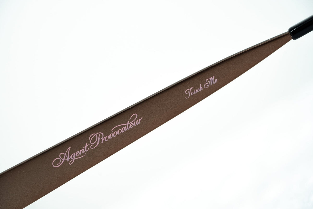 Agent Provocateur Eyeglasses Oval White/Dark Brown