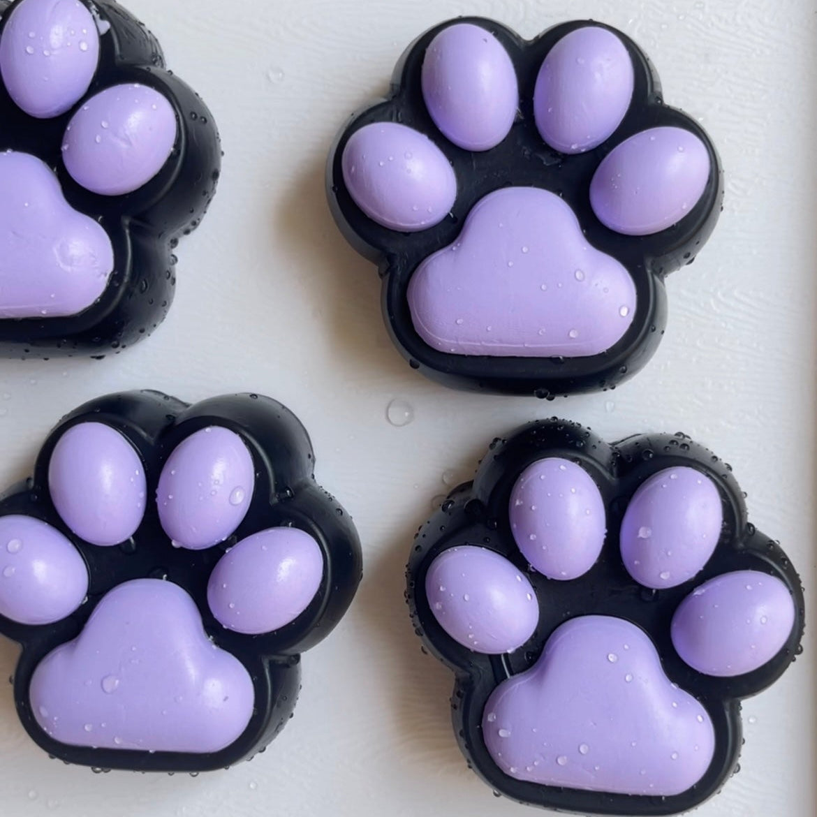 Handmade Silicone Cat's Paw Taba Squishy Toy