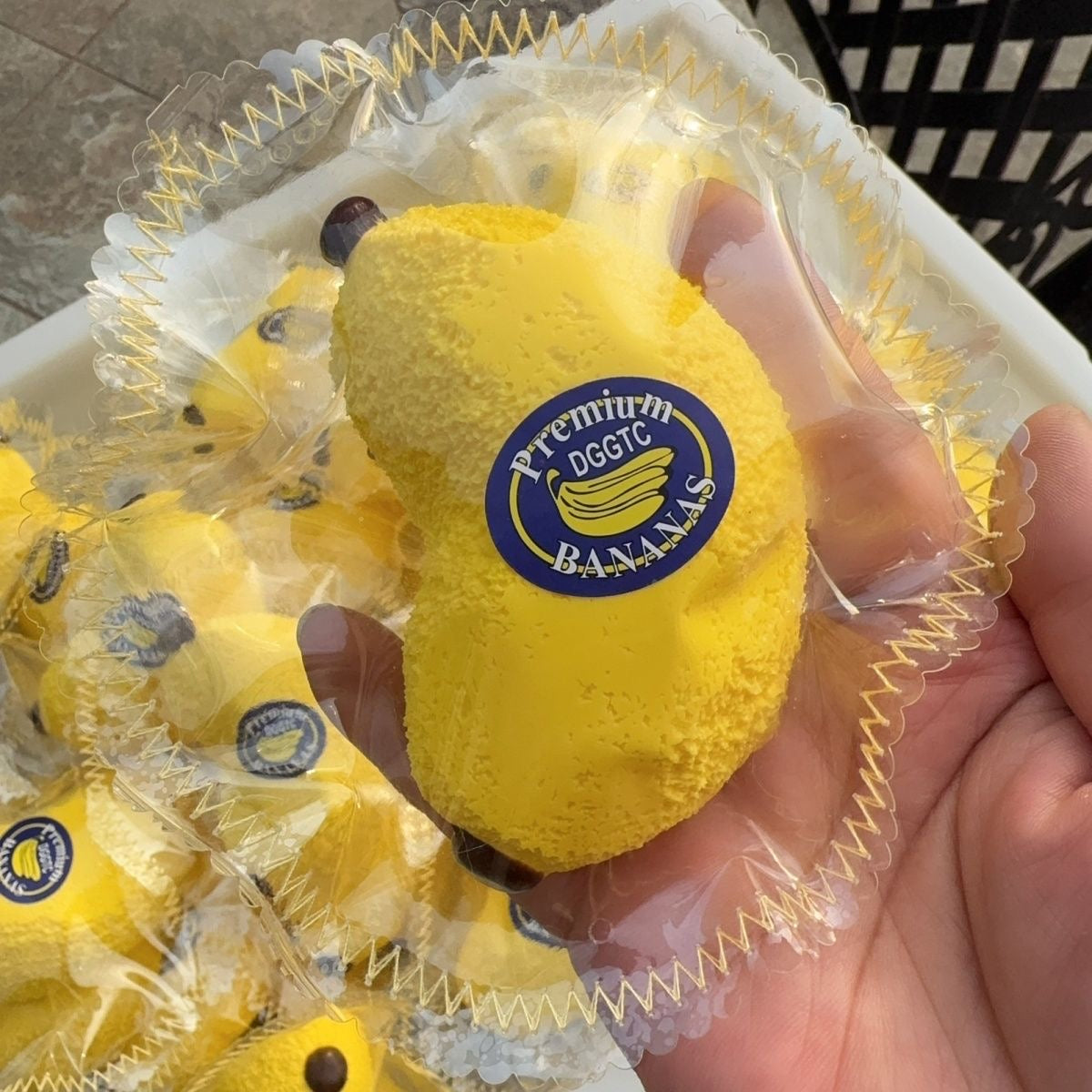 Handmade Banana Taba Squishy Toy