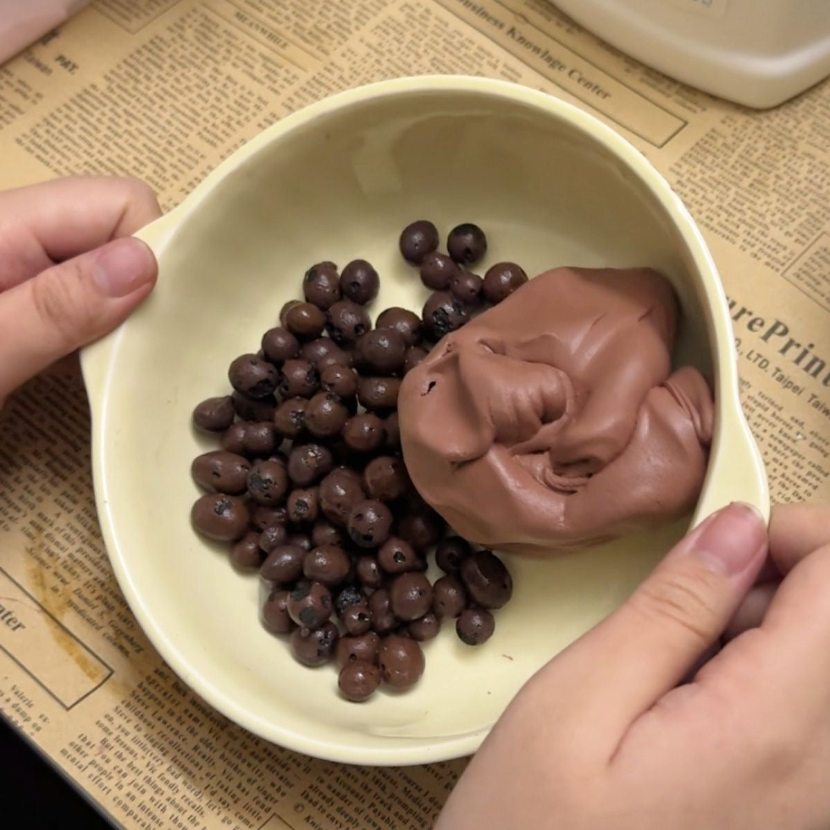 Chocolate Handmade Stress Balls