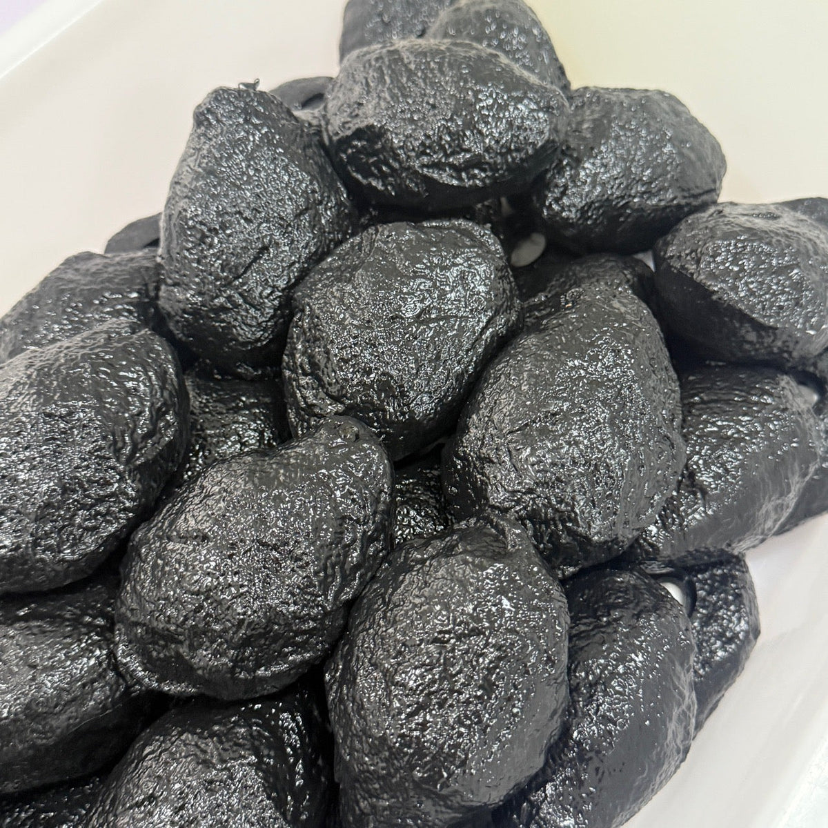 Crunchy Bad Kids Coal Stress Ball Squishy Bead & Clay Base Stress Relief Decompression Toy