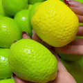 Crunchy Color-Changing Lemon Stress Ball Squishy Bead & Clay Base Stress Relief Decompression Toy