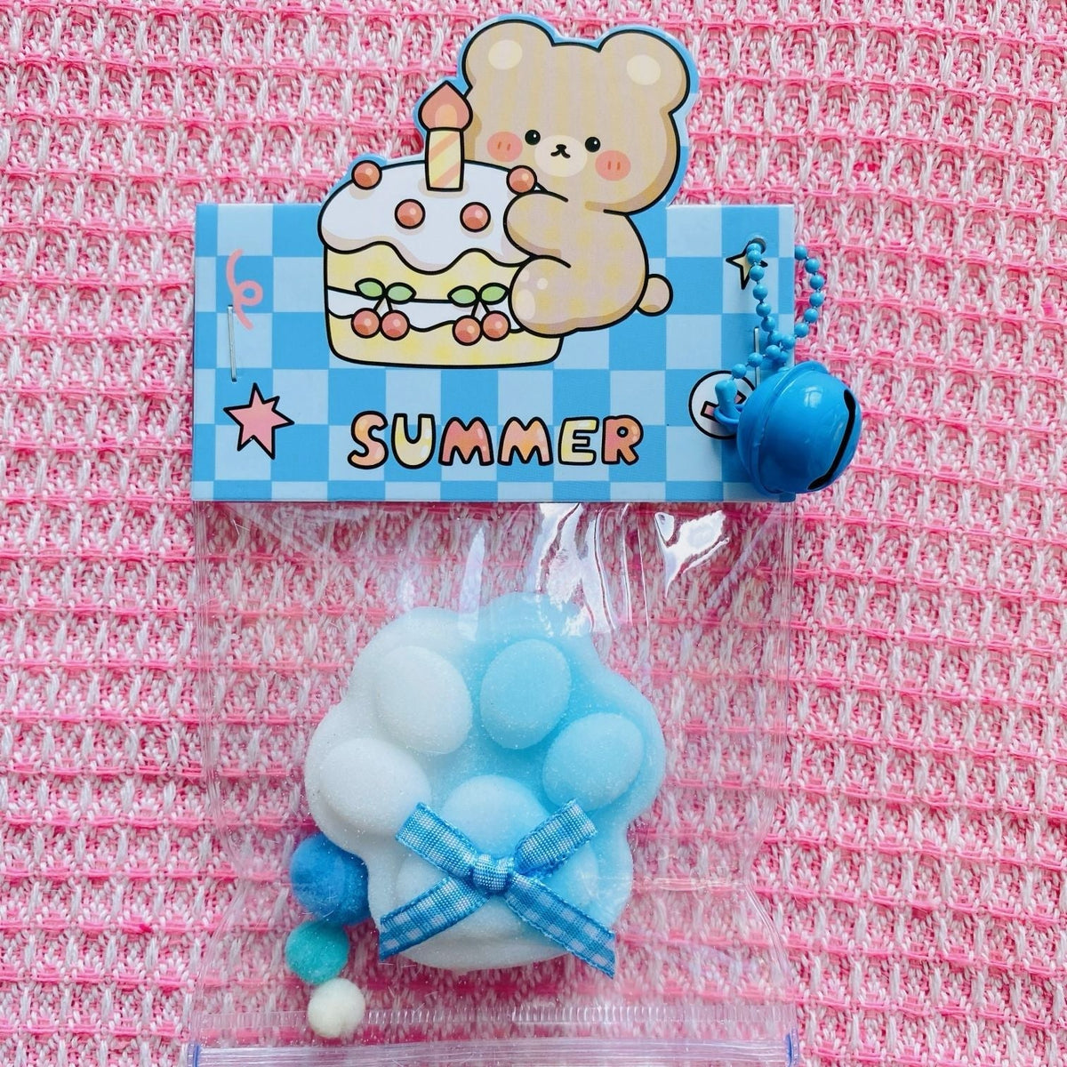 Handmade Silicone Cat's Paw Stress Relief Taba Squishy Toy